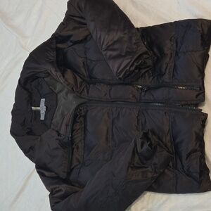 Andrew Marc Mocha‎ Dark Puffer Jacket Size Small